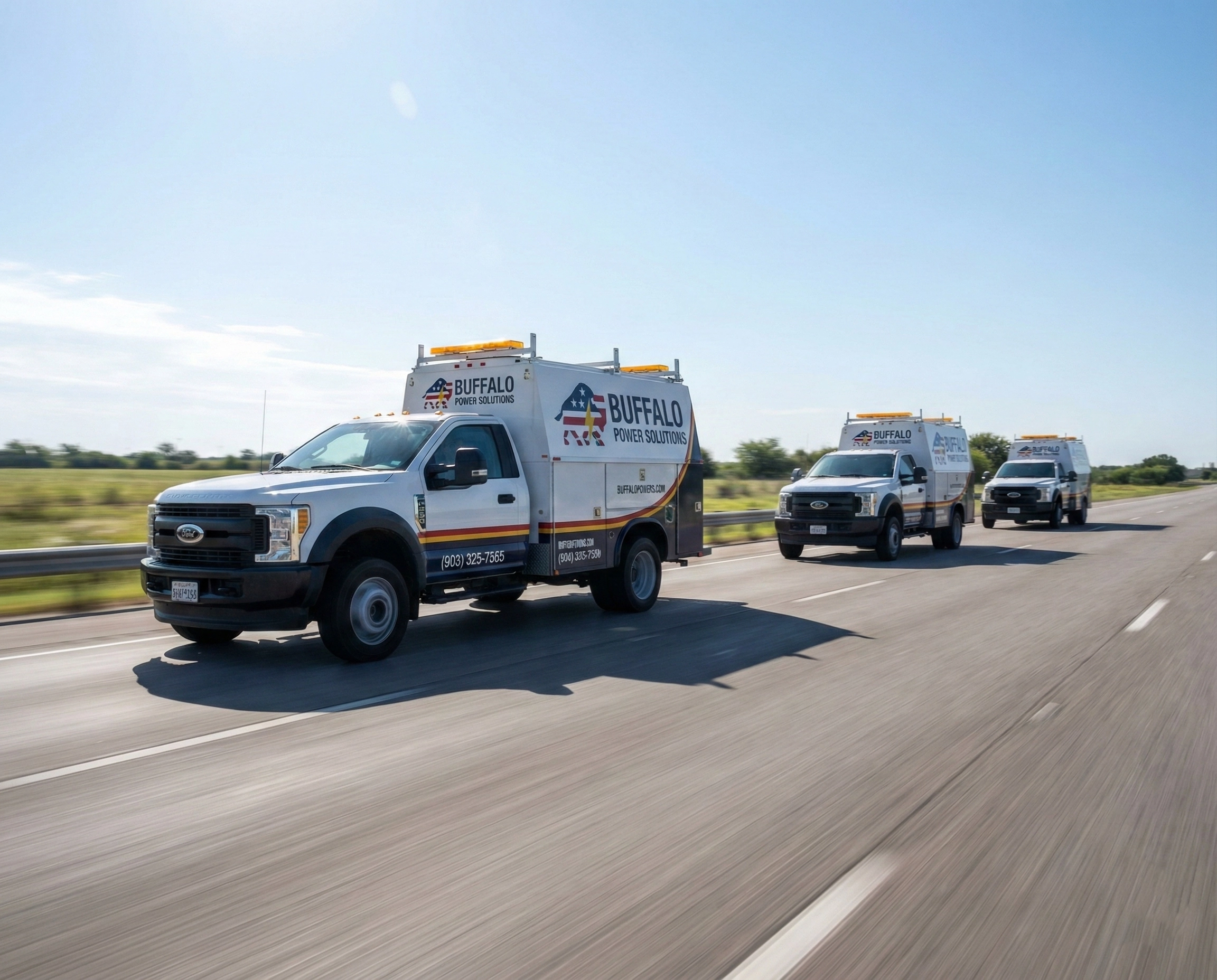 Generator service areas across the Southern States